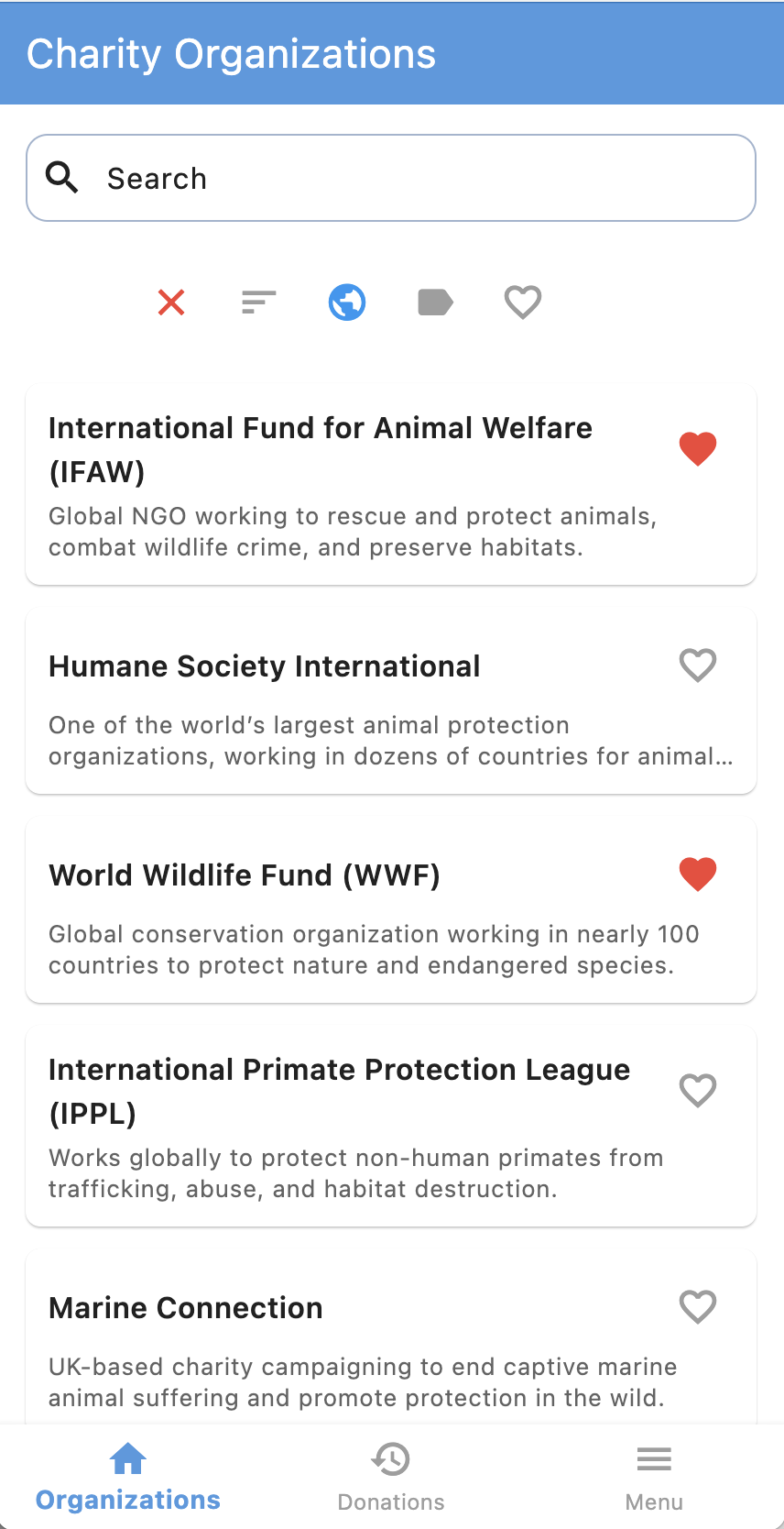 App screen preview